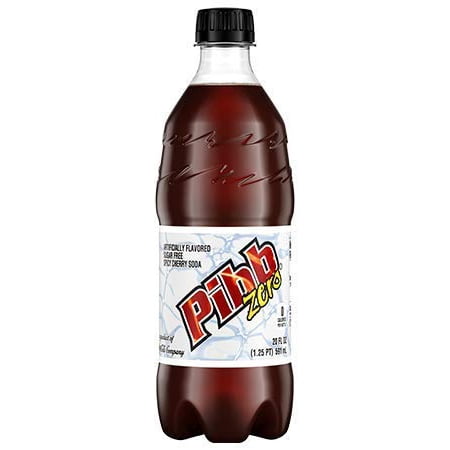 Pibb Zero Sugar Soda 20oz Bottles (Pack of 16  Total of 320 FL OZ)