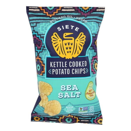 Siete - Kettle Chip Sea Salt - Case of 6-5.5 OZ
