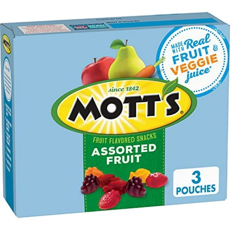Mott S Assorted Fruit Flavored Snacks  3 Ct