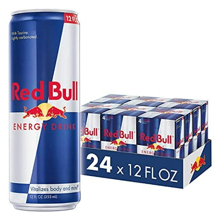 Red Bull Energy Drink  12 Fl Oz  24 Cans (6 Packs of 4)