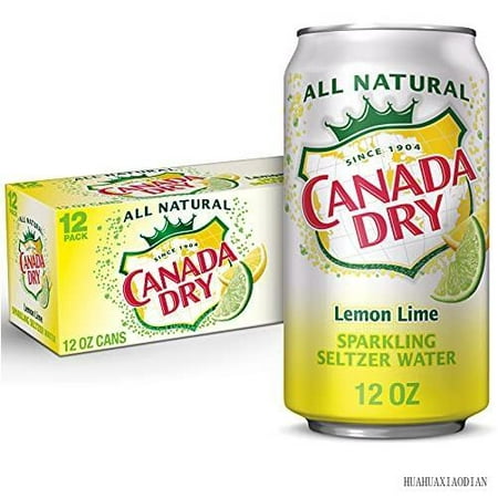 Lemon Lime Sparkling Seltzer Water  12 Fl Oz Cans  12 Count