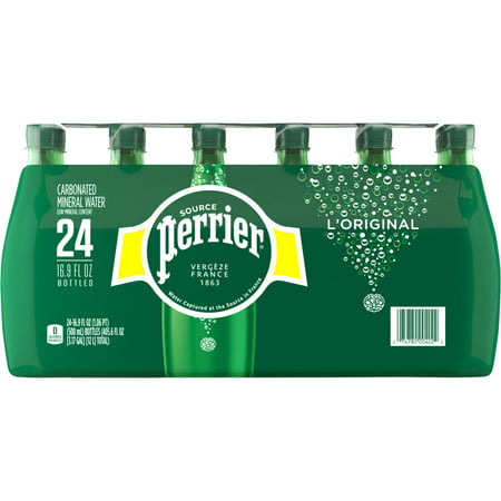 Perrier Sparkling Natural Mineral Water (16.9 Fl. Oz.  24 Pa Ks.)