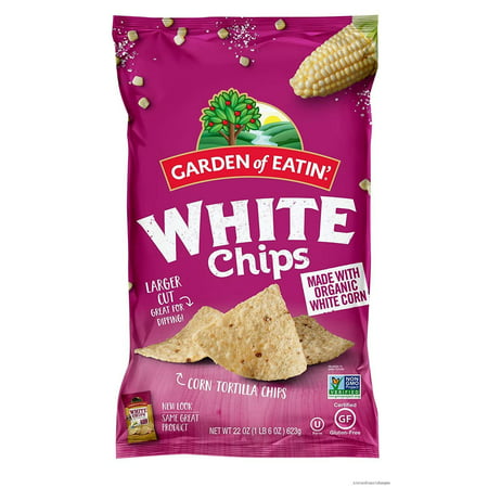 Tortilla Chips  White Rn  Sea Salt  22 Oz. (pa of 10) (paaging May Vary)