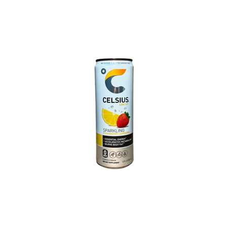Celsius Sparkling - Strawberry Lemonade (12 Fl. Oz / 12 Pack)