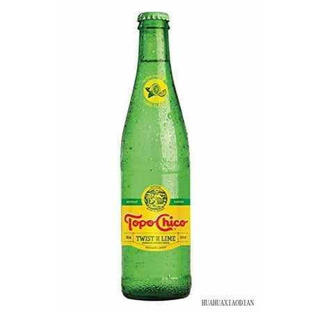 - of Lime - Carbonated Natural Mineral Water with Natural Lime Flavor - 12 Fl Oz (355ml) (6 Glass Bottles)