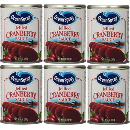 Ocean Spray Jellied Cranberry Sauce (14 Oz.  6 Pk.)