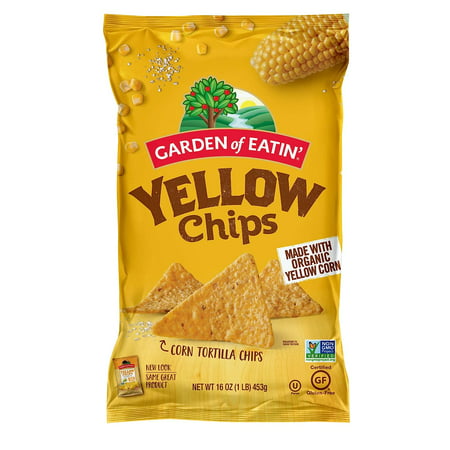 Tortilla Chips  Yellow Corn  Sea Salt  16 Oz. (pack of 12) (packaging May Vary)