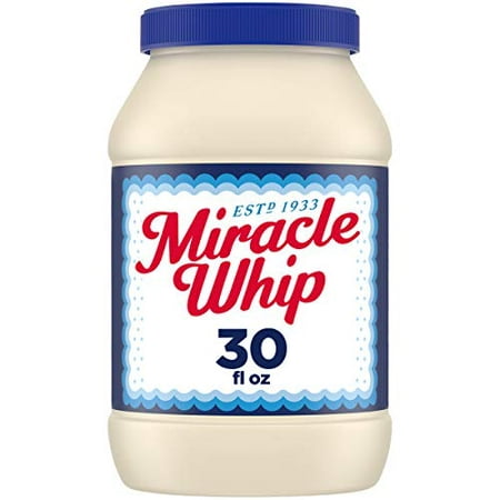 Miracle Whip Dressing  for a Keto and Low Carb Lifestyle  (30 Fl Oz Jar)
