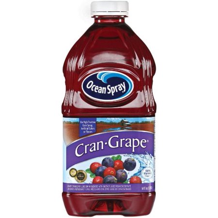 Ocean Spray Cranberry Grape Juice  64-Ounce (Pack of 4)