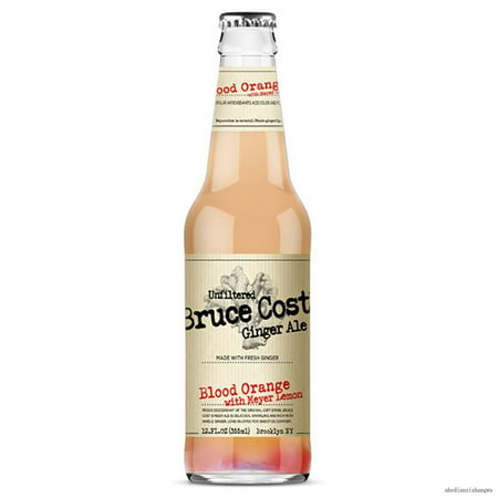 - Blood Orange with Meyer Lemon - 12 Fl Oz (Pack of 6 Glass Bottles)