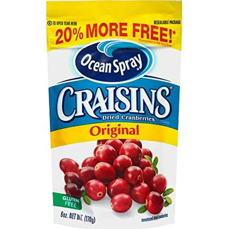Ocean Spray  Craisins  Dried Cranberries  Original (Pack of 2)