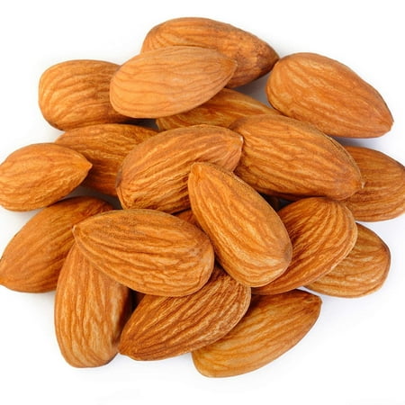 Organic Raw Almonds by Its Delish Bulk  100% Natural and Gluten Free  No Additives or Preservatives Pasteurized with Steam Not PPO  Sweet and Delicate