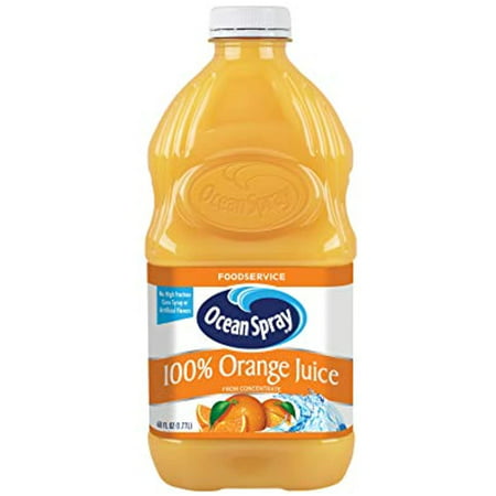 Ocean Spray 100% Orange Juice  60-Ounce Bottles (Pack of 8)
