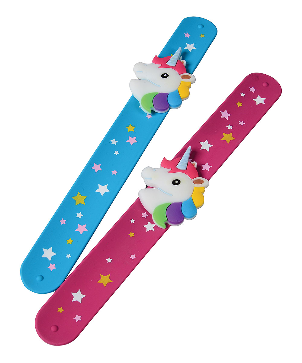 US Toy 4723 Unicon Slap Bracelet, Pack of 24