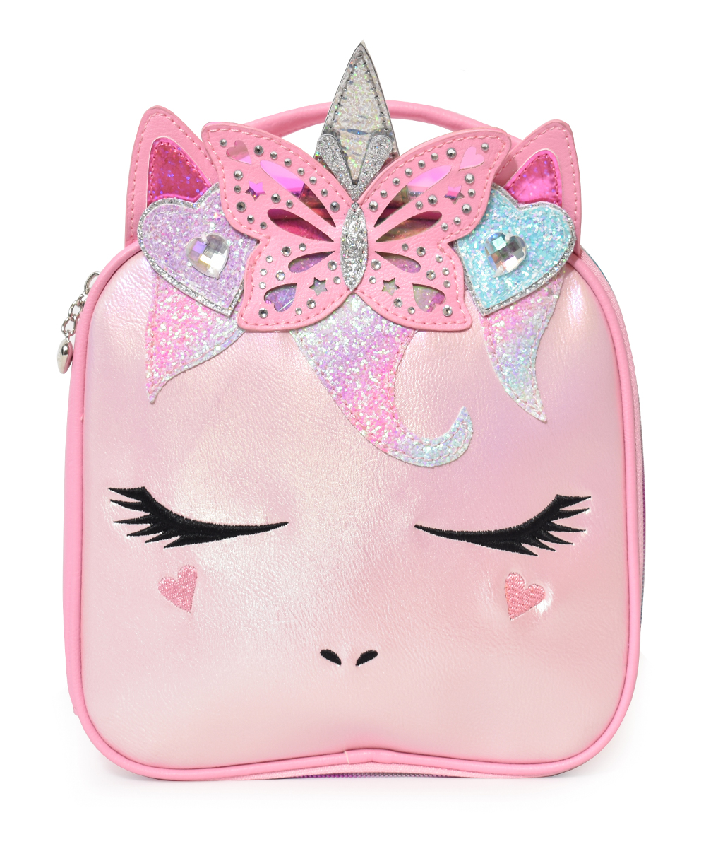 Bubble Gum Gwen Unicorn Butterfly Lunch Bag