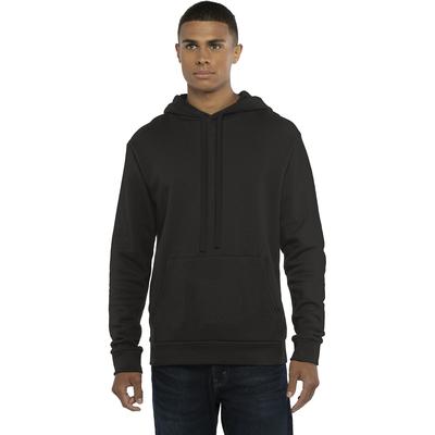 Next Level 9303 Santa Cruz Pullover Hooded Sweatshirt in Black Size 2XL | Cotton/Polyester Blend NL9303