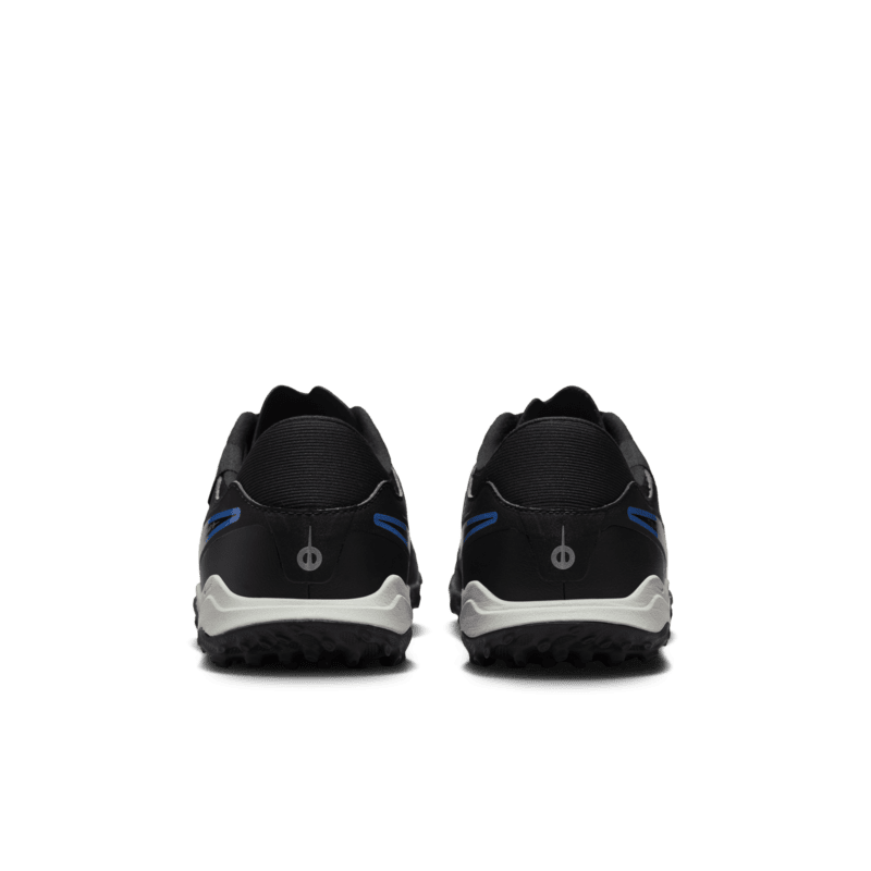 Nike Tiempo Legend 10 Academy TF Turf Soccer Cleat Black/Chrome/Hyper Royal-4 thumbnail