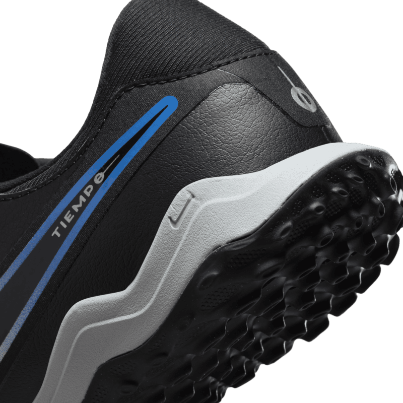 Nike Tiempo Legend 10 Academy TF Turf Soccer Cleat Black/Chrome/Hyper Royal-4 thumbnail