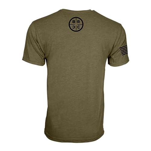 Black Rifle Coffee T Shirts (Small, Vintage Logo - Green, S) thumbnail
