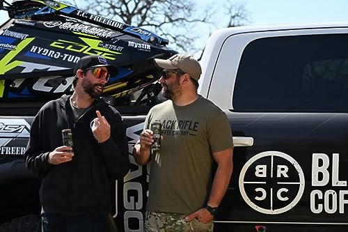 Black Rifle Coffee T Shirts (Small, Vintage Logo - Green, S) thumbnail
