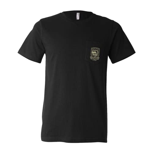 Black Rifle Coffee Company Scorpion Coffee or Die Pocket T-Shirt, Black, S
