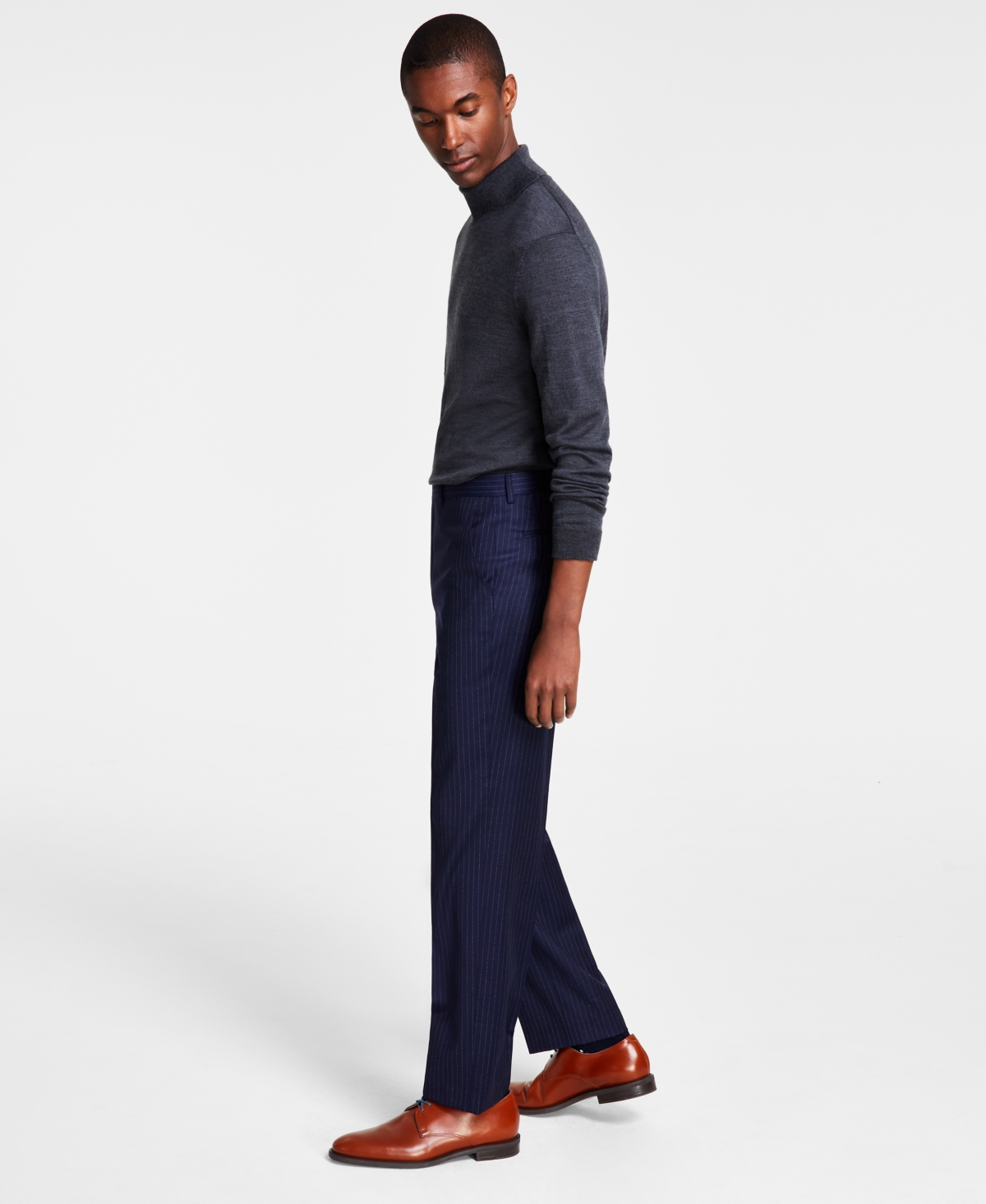 Michael Kors Mens Classic fit Dress Pants 42 / 32 Navy Blue