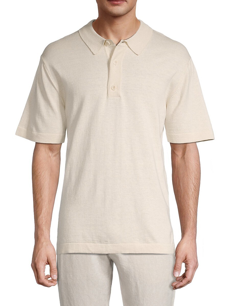 NN07 Men's High Summer Andreas 6504 Polo Shirt - Ecru - Size XXL
