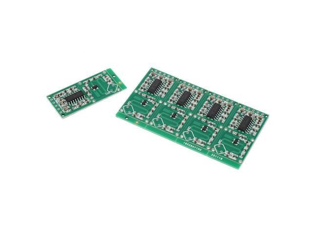 OIAGLH 20X RCWL-0516 Microwave Radar Sensor Smart Switch Module Human Body Induction Module 5-7M Detection Distance 4-28V 100MA