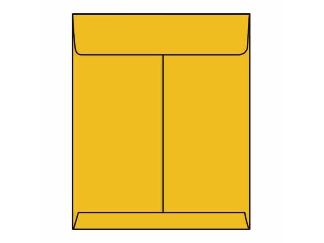 Open End Catalog Envelopes  10  X 13   28#  Tan / Brown Kraft  Center Seam (Box of 250)