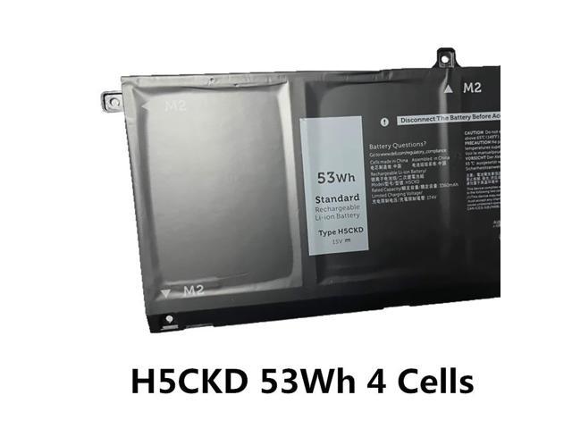 H5CKD JK6Y6 40Wh 53W Battery for D-ell I-nspiron 5502 5505 5409 5400(2-in-1) 7506 3410 3510 9077G P129G P102F 5401 5509 5408 5402(H5CKD)