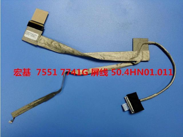 OIAGLH LCD Screen Video Cable for 7551G 7751 7752 AS7741 7741G 7741ZG 7742G P/N 50.4HN01.011