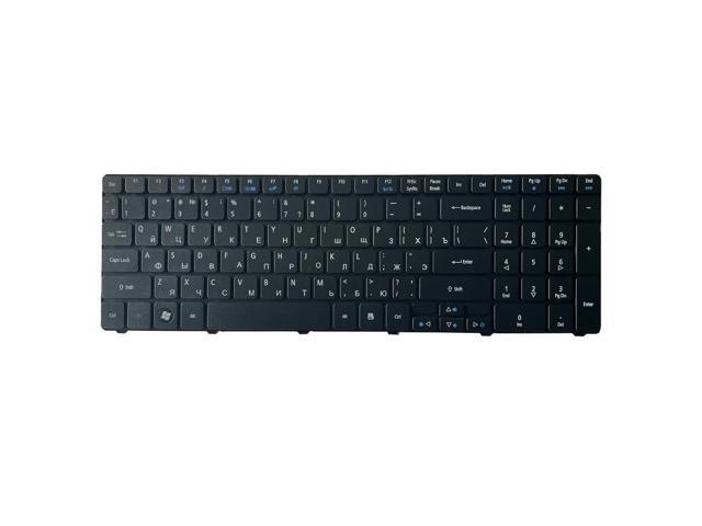 OIAGLH Russian Keyboard for Aspire 7741 7741G 7741Z 7745G 8942 8942G 7739G 7739Z 7739ZG 8940 7738G 7751 Laptop RU Black