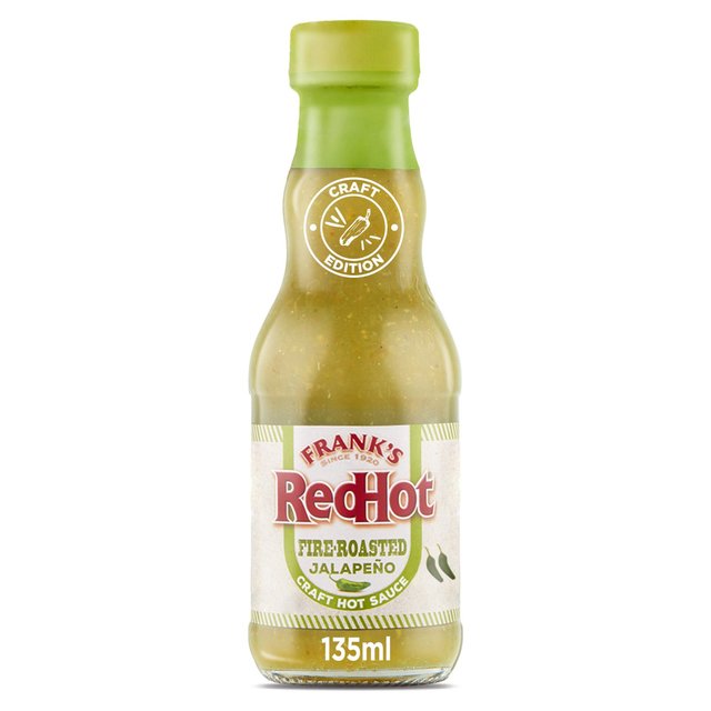 Frank's 135ml Redhot Fire-roasted Jalapeno Craft Hot Sauce