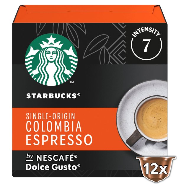 Dolce Gusto Starbucks Columbia 12s - PACK 3 NWT4107P