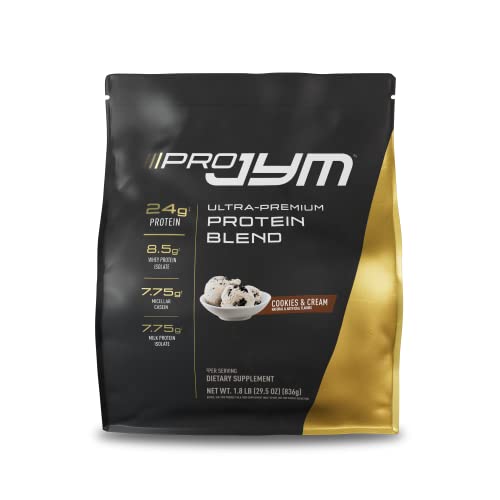 JYM Supplement Science, Pro JYM, Ultra-Premium Protein Blend, Cookies & Cream, 1.8 Lb (836 G)