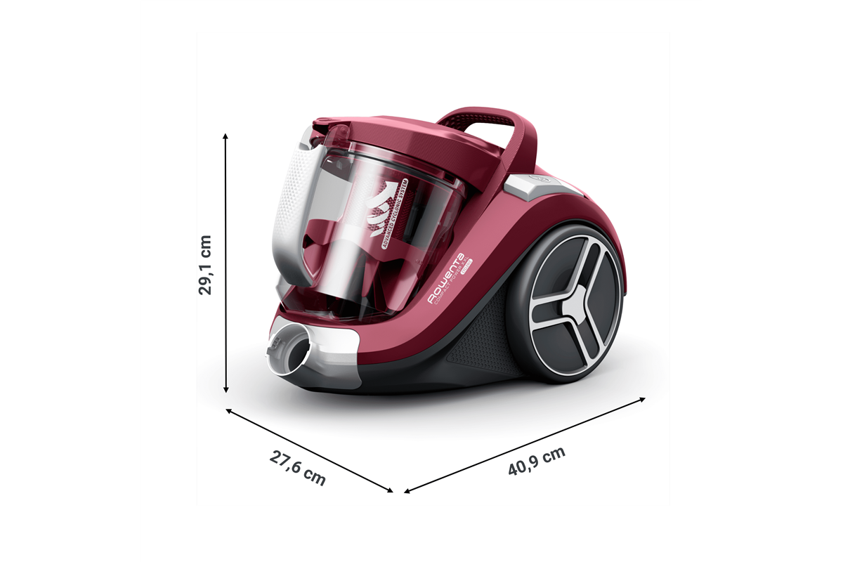 Bagged Vacuum Cleaner Rowenta RO4B63 Red thumbnail