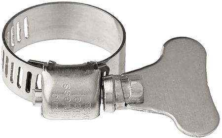 Alpine Corp HSS3812 0.37-0.5 in. No. 6 Mini Stainless Steel Clamps 304SS - Pack of 1000