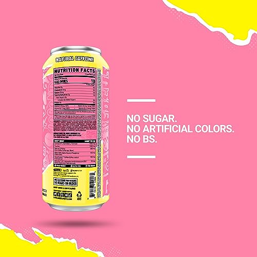 GHOST Zero Sugar Energy Drink  Sour Pink Lemonade  16 Oz Can  12 Pk thumbnail