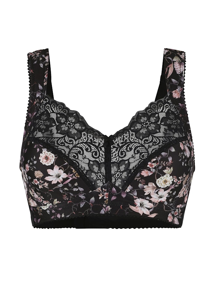 Miss Mary of Sweden Womens 5104 Fauna Full Cup Bra - Black - Size 38F
