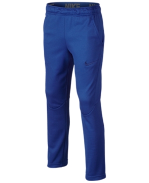 Boy's Nike Therma-Fit Training Pants, Size M (10-12) - Blue