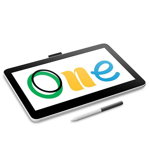 Wacom One 13 Touch Graphic Tablet White 2540 Lpi 294 X 165 Mm USB thumbnail