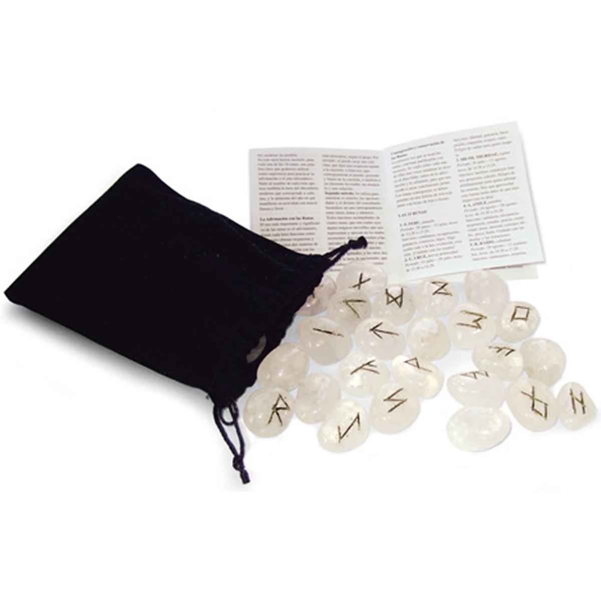 Les Trésors De Lily [Q9797] - Rock Crystal 'Runes' Box (balance- Wisdom- Evolution)