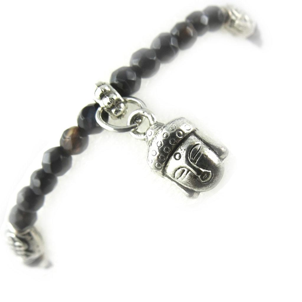 Les Trésors De Lily [K7287] - Bracelet 'Minéralia' Agate Marron