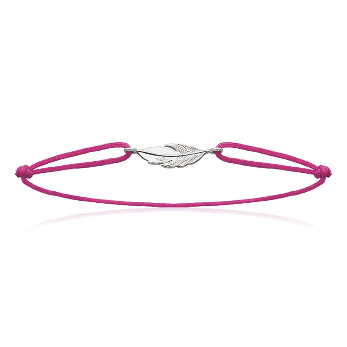 Les Trésors De Lily [N7681] - Bracelet Argent 'Navajos' Rose (rhodié) - 9x5 Mm