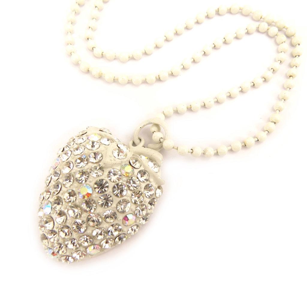 Les Trésors De Lily [D7668] - Collier Créateur 'Fraise Gourmande'