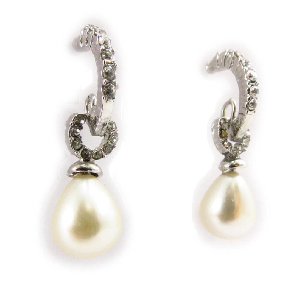 Les Trésors De Lily [J6229] - Boucles Créateur 'Sissi' Ivoire