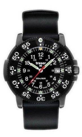 Traser H3 Watch P 6504 Black Storm Pro Silicon - Black