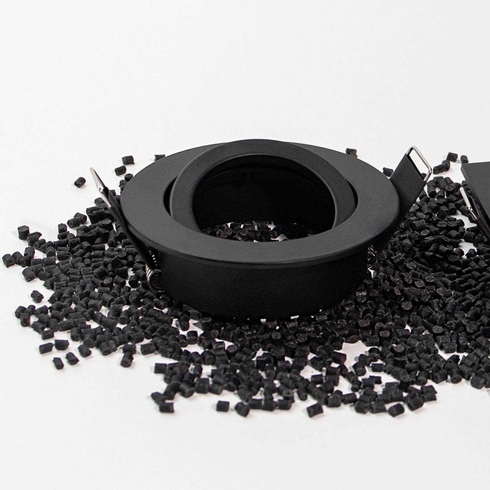 BRUMBERG Loop-S Housing for Recessed Spotlight, Black