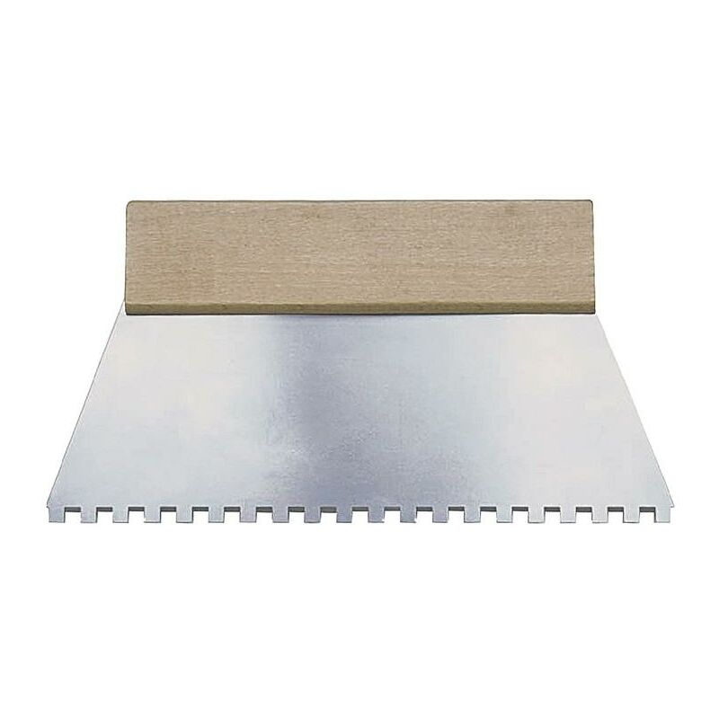 Spatule D'application De Colle Largeur 180 Mm Denture 4 X 4 Mm Manche En Bois - Hufa
