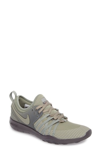 Women's Nike Free Tr 7 Shield Water-Repellent Training Shoe, Size 10 M - Grey